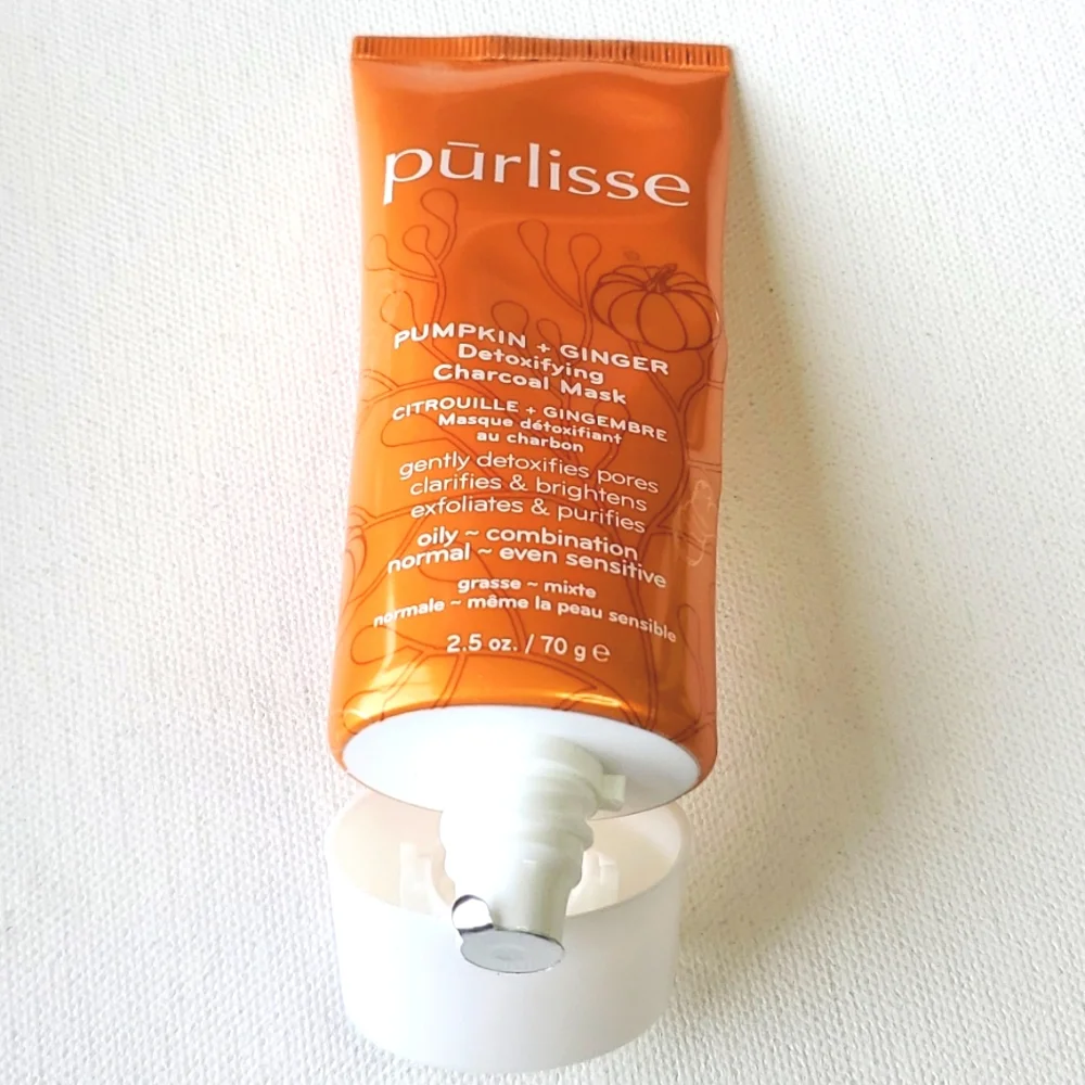 Purlisse Pumpkin and Ginger Charcoal Detoxifying Mask